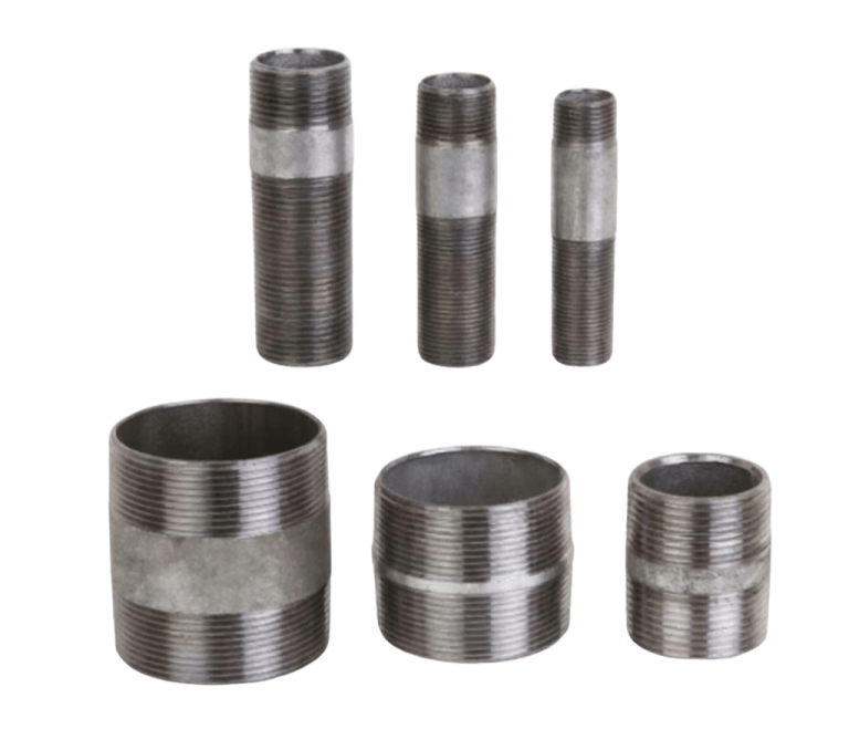 straight steel nipple 2 (m)